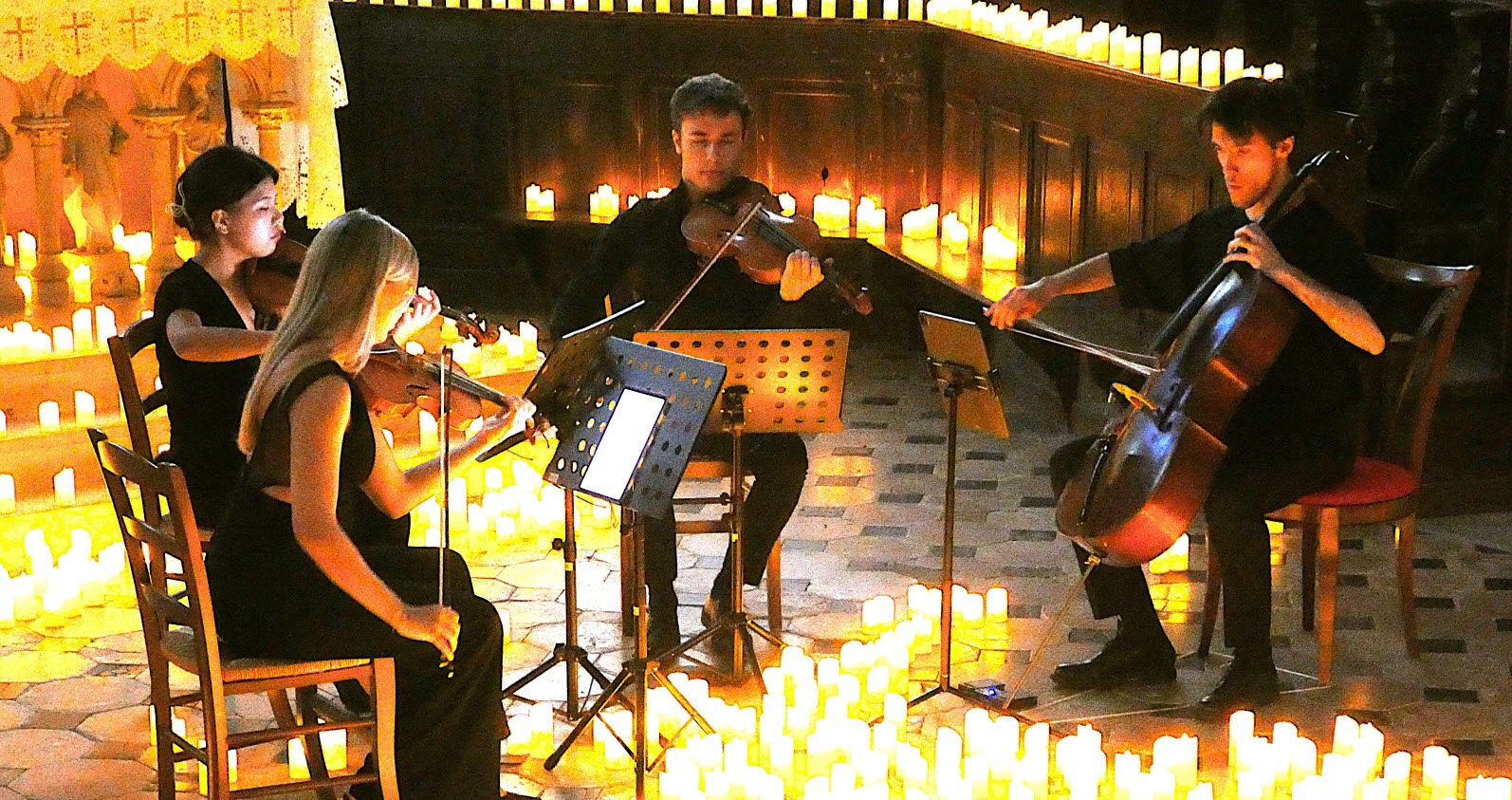 Printemps musical : le concert à la bougie ovationné par 200 spectateurs
